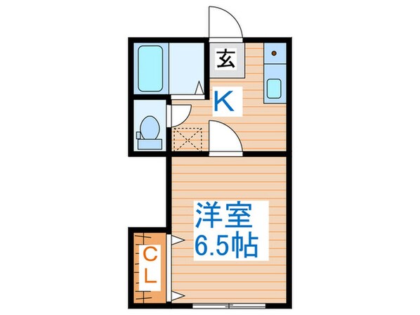 セントポーリア八軒の物件間取画像